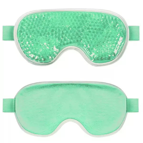 ❄️Hot & Cold Gel Eye Mask | Reusable Cooling Compress Mask for Puffy Eyes, Dark Circles & Headache Relief💆‍♀️
