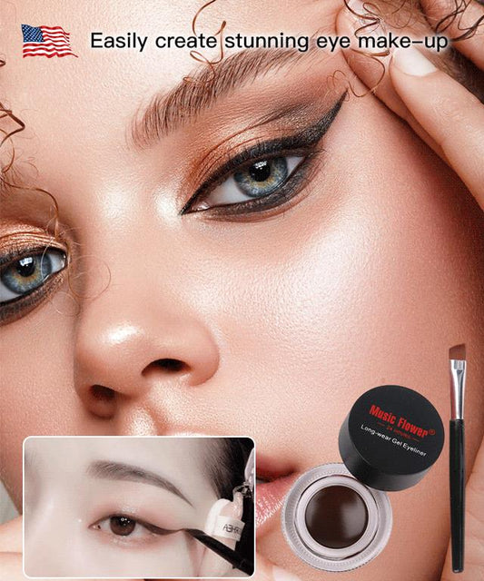🔥Dual Color Waterproof Eyeliner