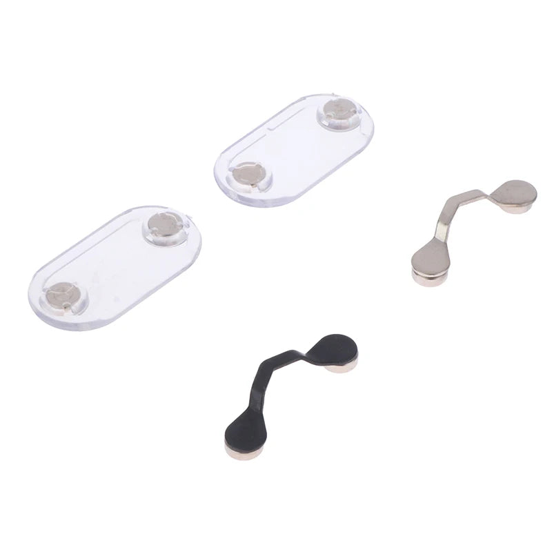 👓Magnetic Eyeglass Holder Clip | Multi-Function Clothes Clip for Glasses, Earphones & ID Badge✨