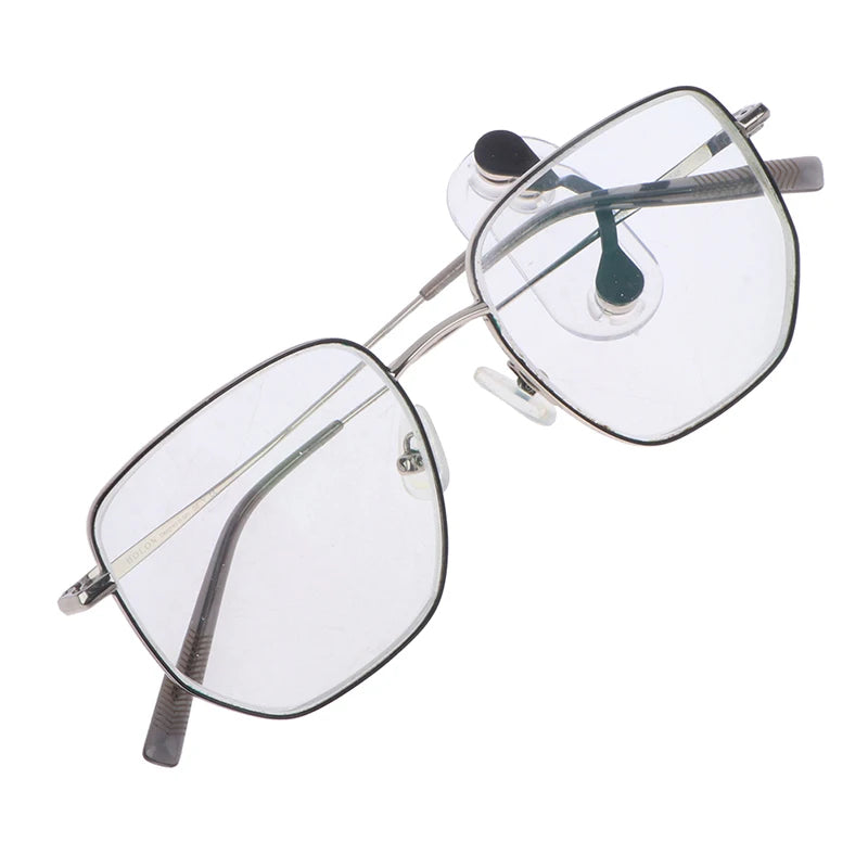 👓Magnetic Eyeglass Holder Clip | Multi-Function Clothes Clip for Glasses, Earphones & ID Badge✨