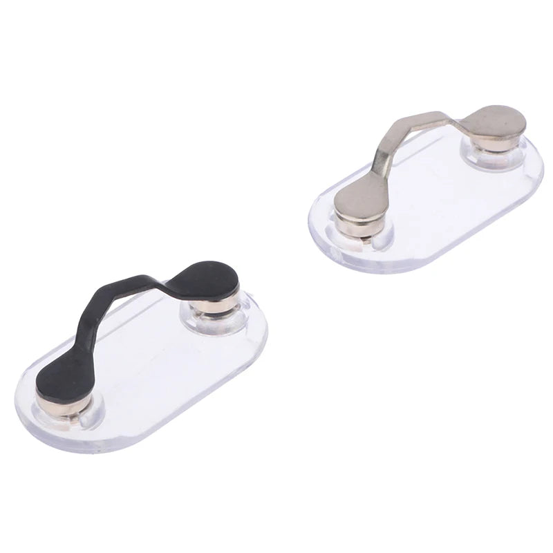 👓Magnetic Eyeglass Holder Clip | Multi-Function Clothes Clip for Glasses, Earphones & ID Badge✨