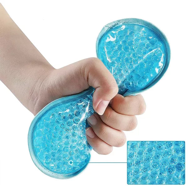 ❄️Hot & Cold Gel Eye Mask | Reusable Cooling Compress Mask for Puffy Eyes, Dark Circles & Headache Relief💆‍♀️