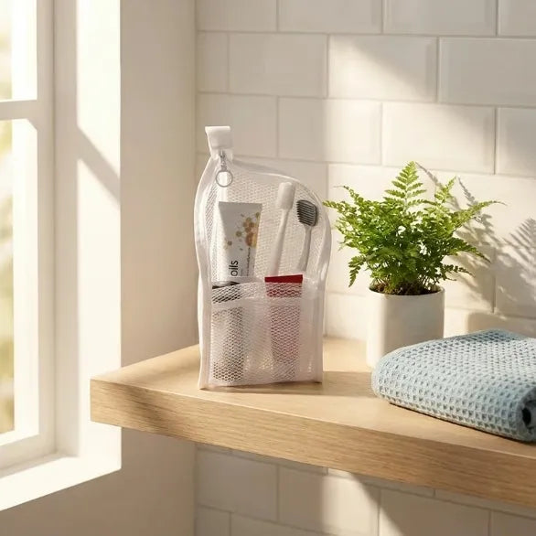 Self-Standing Toiletry & Cosmetic Storage Bag