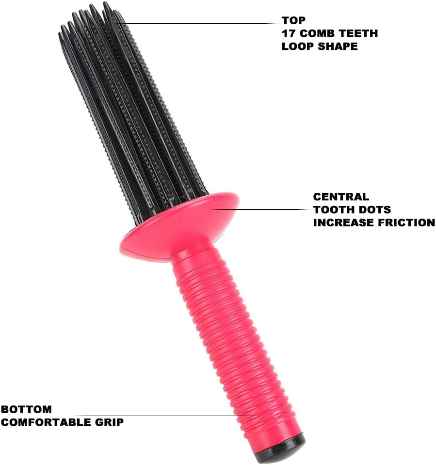 Heatless Hair Fluffy Curling Roll Comb