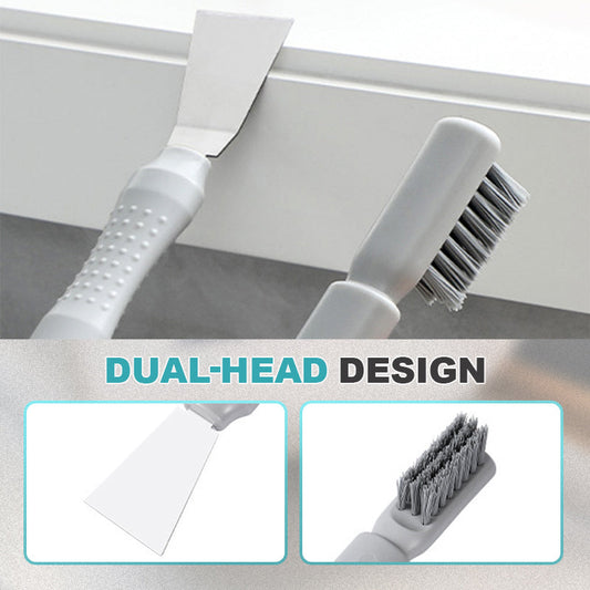 2-in-1 Cleaning Brush With Scraper