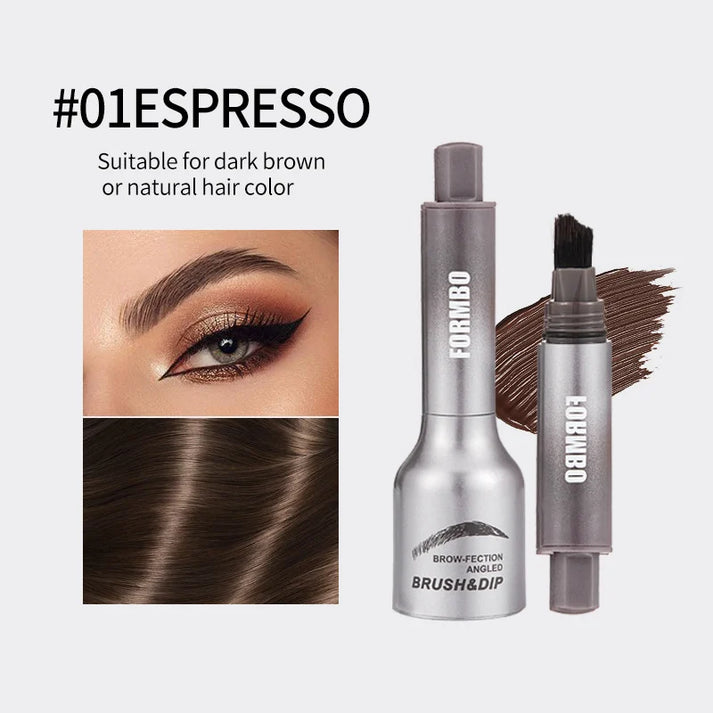 Angled Brush & Dip Liquid Eyebrow Gel