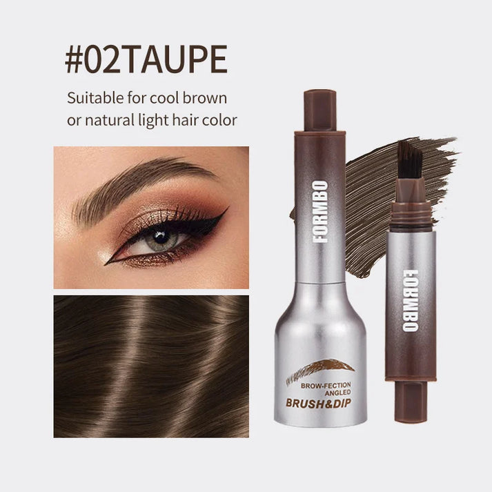 Angled Brush & Dip Liquid Eyebrow Gel