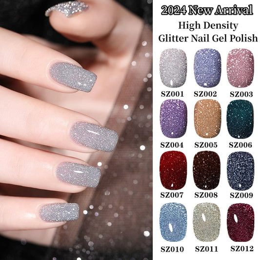 2024 New Arrival- 💥High Density Glitter Nail Polish