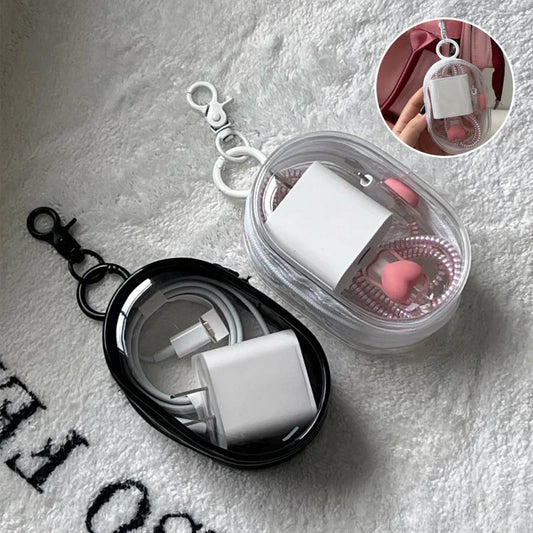 Portable Transparent Mini Zipper Storage Bag