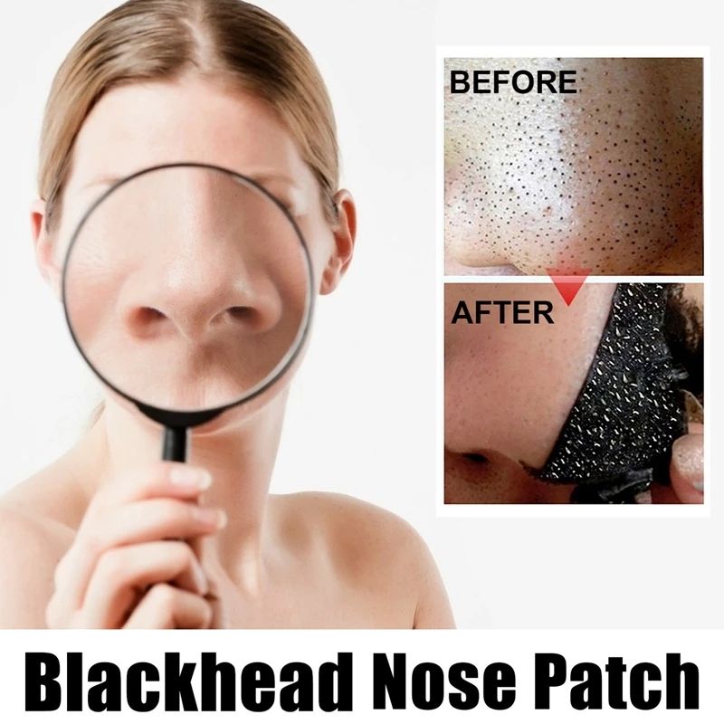 🖤Charcoal Nose Strips 6PCS | Deep Cleansing Blackhead Remover Pore Strips✨