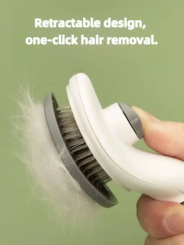 Pet Anti-Slip Grooming Brush & Hair Removal Comb | Cats & Small Pets