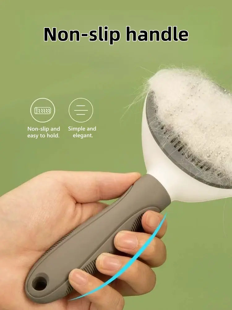 Pet Anti-Slip Grooming Brush & Hair Removal Comb | Cats & Small Pets