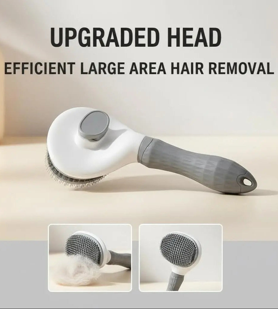 Pet Anti-Slip Grooming Brush & Hair Removal Comb | Cats & Small Pets