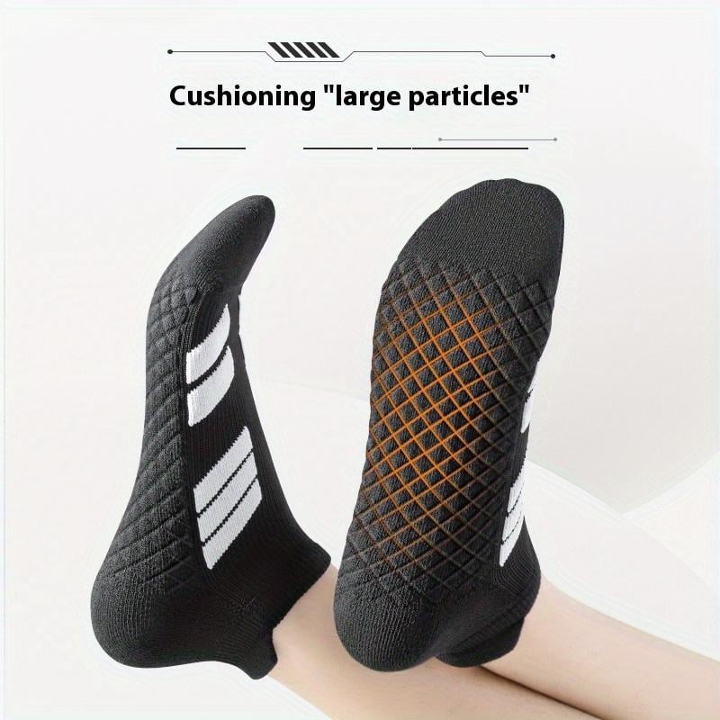 (5 pairs) Unisex low-cut athletic socks with a massage effect and an "invisible" design