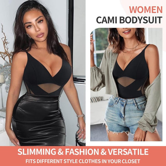 V Neck Bra Bodysuit Shapewear