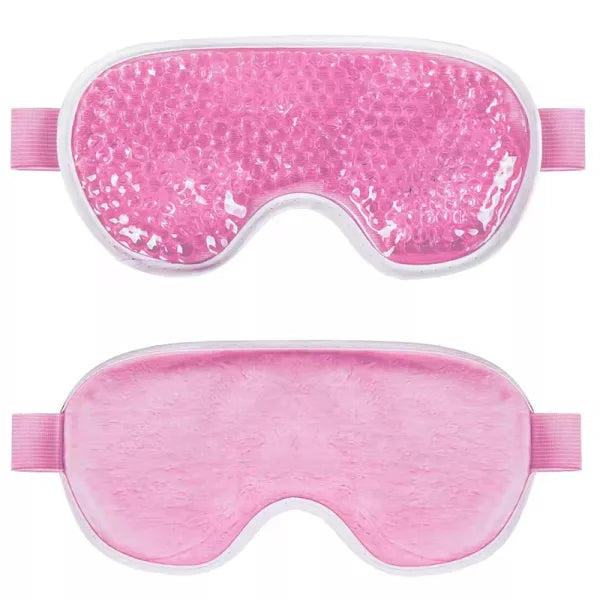 ❄️Hot & Cold Gel Eye Mask | Reusable Cooling Compress Mask for Puffy Eyes, Dark Circles & Headache Relief💆‍♀️
