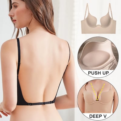 🔥 2025 New Arrival Backless Strapless Adhesive Invisible Bra