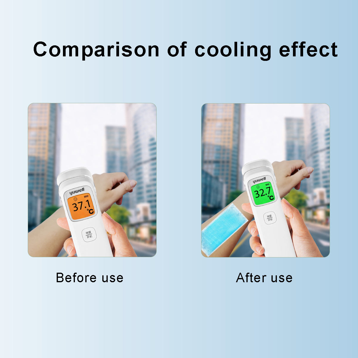 🧊 Summer Cooling Fever Relief Patches – 5 Bags Set (2 Patches Each) | Instant Cooling Stickers for Kids & Adults ❄️