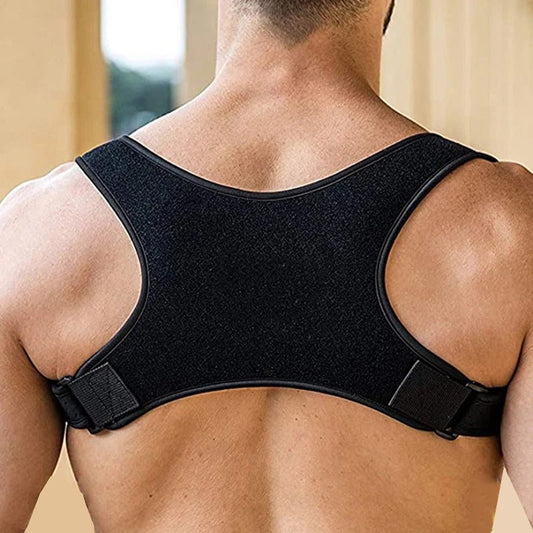 Adjustable Posture Corrector Belt for Men & Women | Back & Shoulder Support Brace