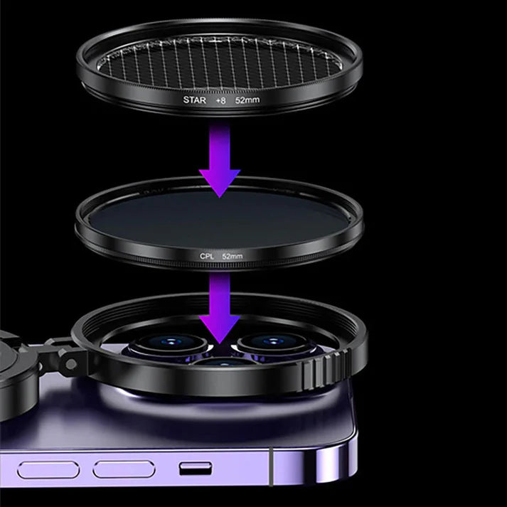 📢📢50% OFF !! ⏰2-in-1 Magnetic CPL & Star Filter Lens
