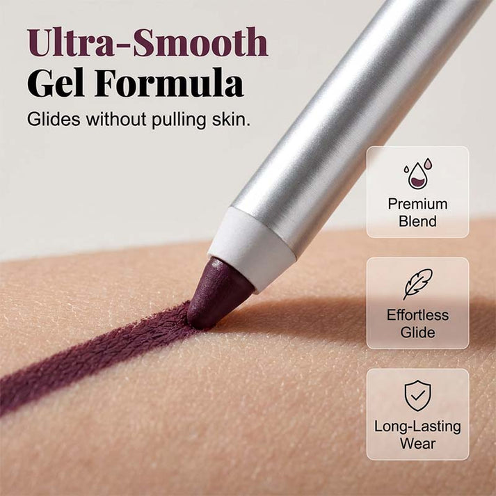 Waterproof gel eyeliner pencil