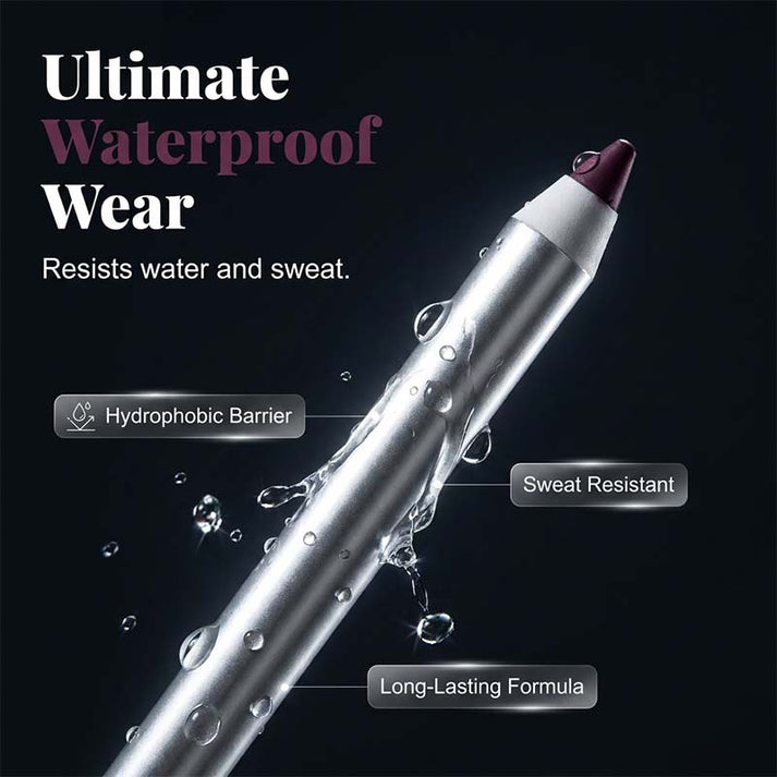 Waterproof gel eyeliner pencil